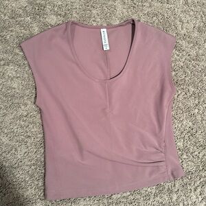 Athleta so wrap, ribbed sleeveless top size medium M maybe pink